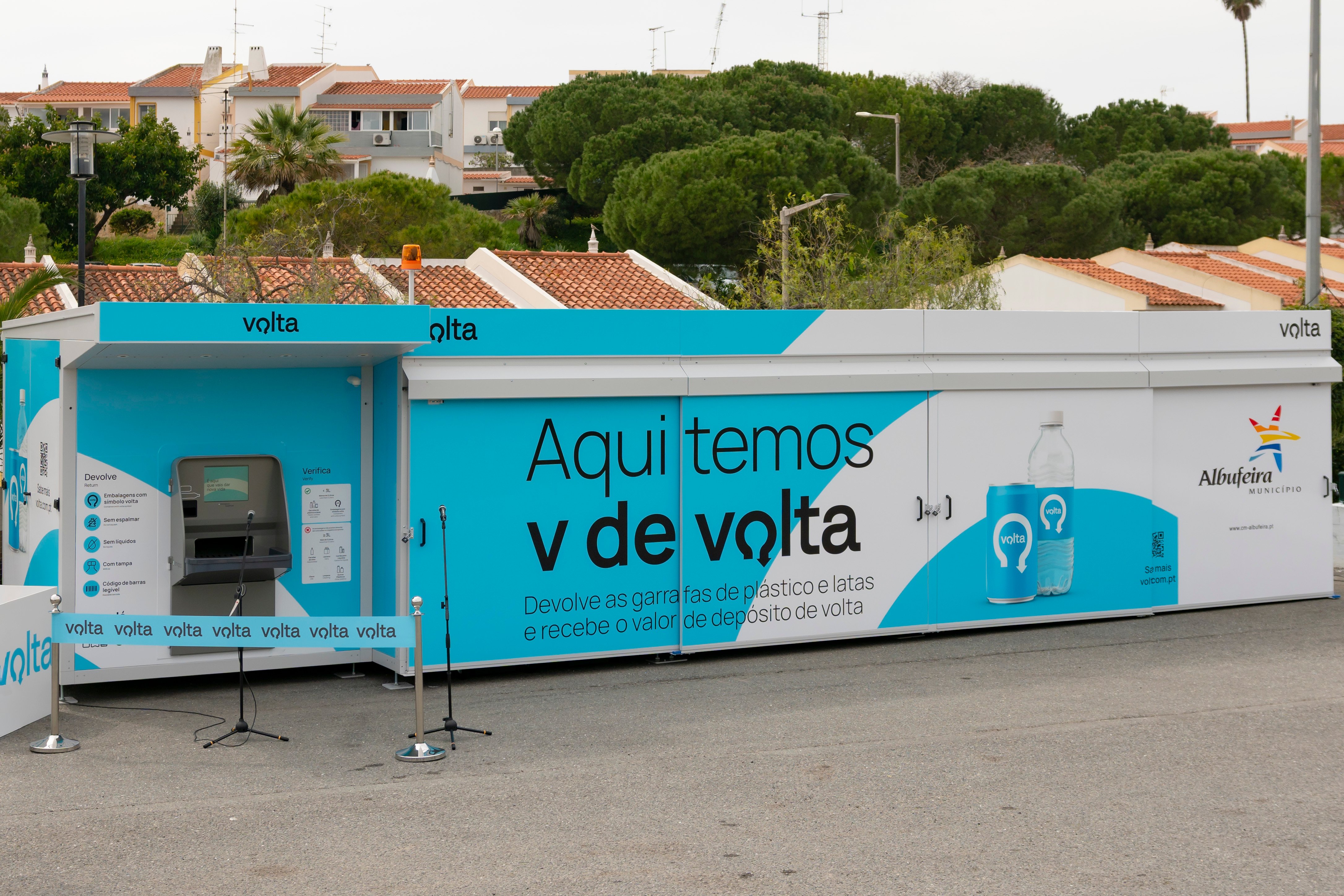 Envipco Quantum Bulk RVM in Albufeira, Portugal