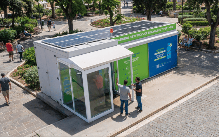 Quantum Bulk RVM powered by solar batteries